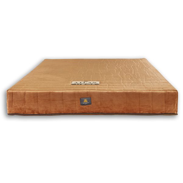 ที่นอนยางพาราแท้ 100% Latex หุ้มผ้า Cotton Velour กันไรฝุ่น รุ่น ATLAN