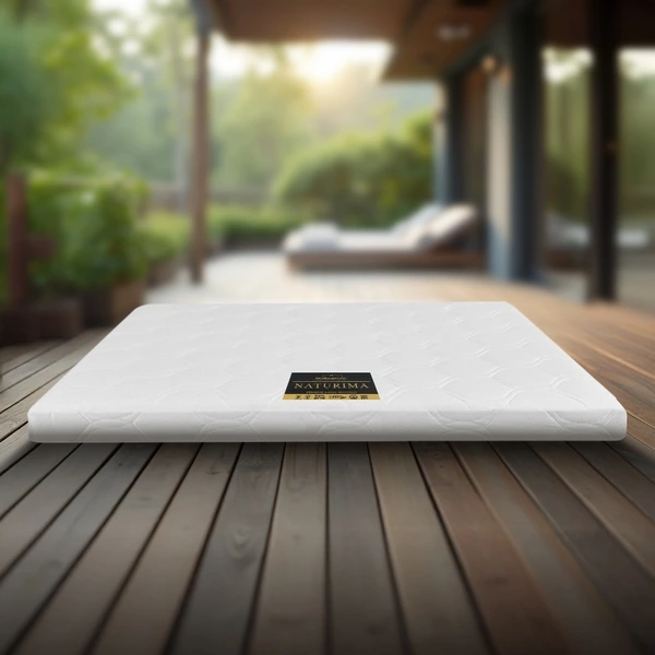 ท็อปเปอร์ยางพาราแท้ 100% ยางพาราธรรมชาติ หุ้มผ้าแจ็คการ์ด กันไรฝุ่น