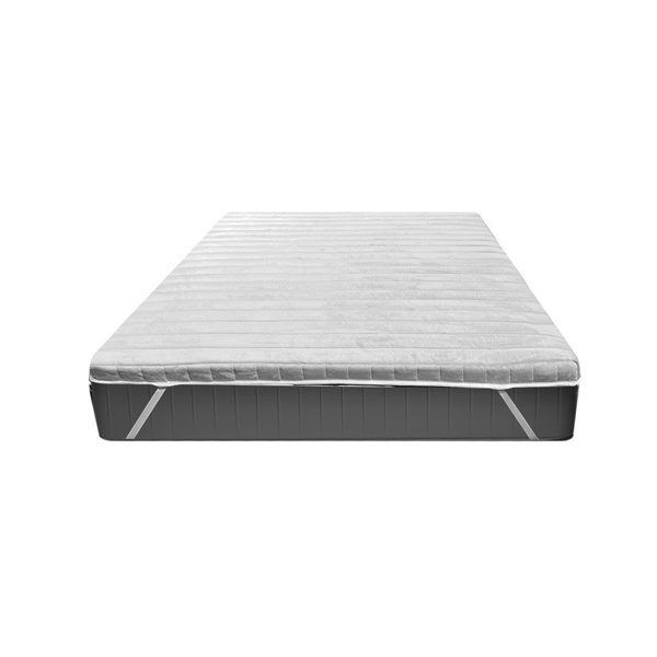 topper cooling memory foam velour