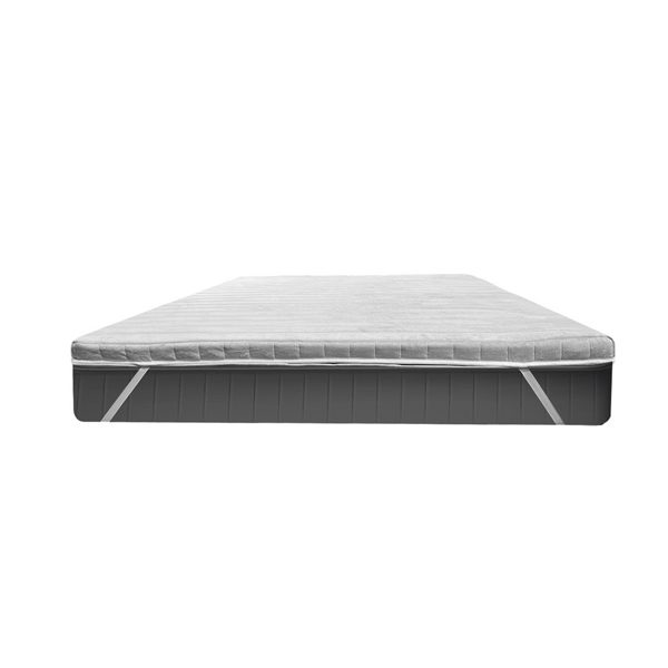 topper cooling memory foam velour