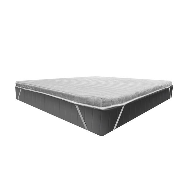 topper cooling memory foam velour