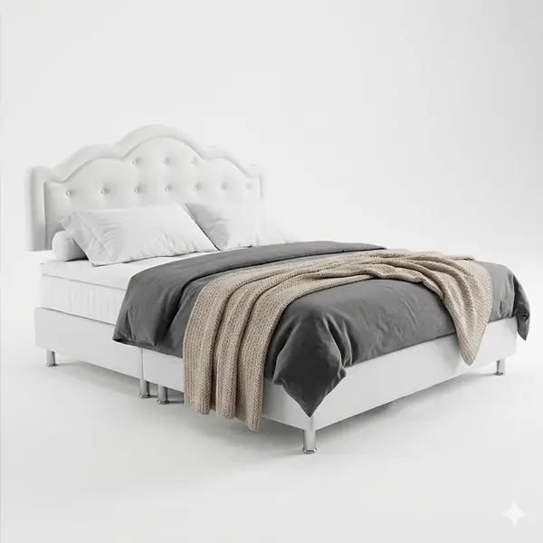 Leather Upholstered Bed A020