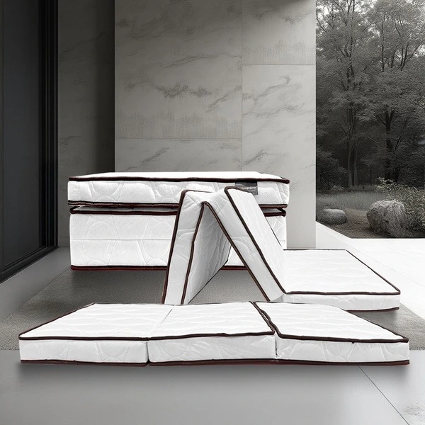 ที่นอนยางPE 3 พับ ผ้าแจ็คการ์ด