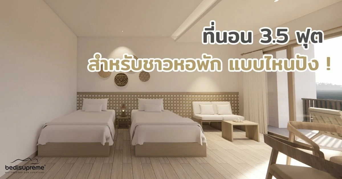 ที่นอน 3.5 ฟุต สำหรับชาวหอพัก แบบไหนปัง ! (1)