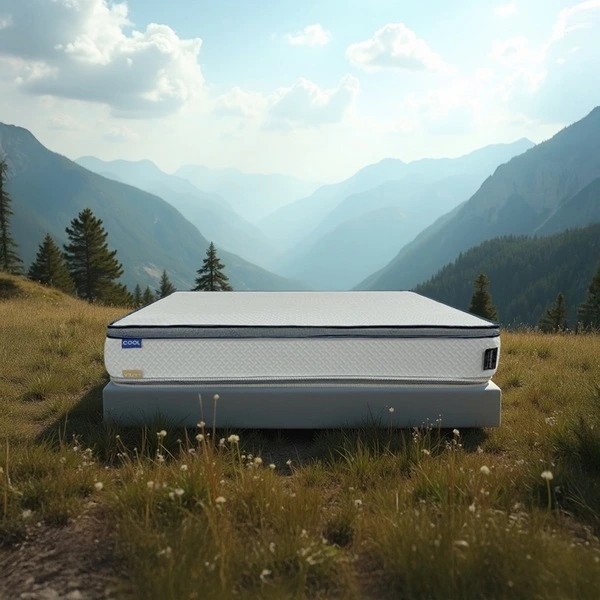 ที่นอนยางพาราแท้100% ธรรมชาติ แบบฉีดขึ้นรูป และ COOLING MEMORY FOAM ให้สัมผัสเย็นสบาย พร้อมฐาน HI-DENSITY ORGANIC BASE รุ่น RESTMAX