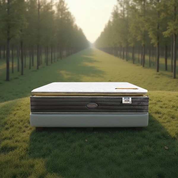 ที่นอนยางพาราแท้ 100% แบบฉีดขึ้นรูป Ultra hybrid ประสานด้วย Stainless 7.5 turnover spring รุ่น TALAMAXX