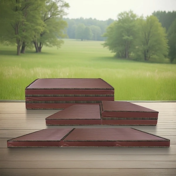 ที่นอนยางพาราแท้ 100% 3 พับ pvc หนา 2 นิ้ว