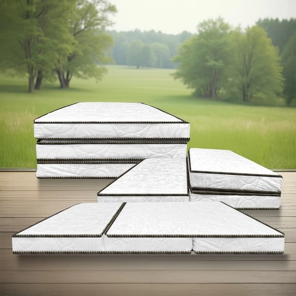 ที่นอนยางพาราแท้ 100% 3 พับ ผ้าแจ็คการ์ด